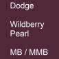 Preview: Dodge, Wildberry Pearl, MB / MMB.